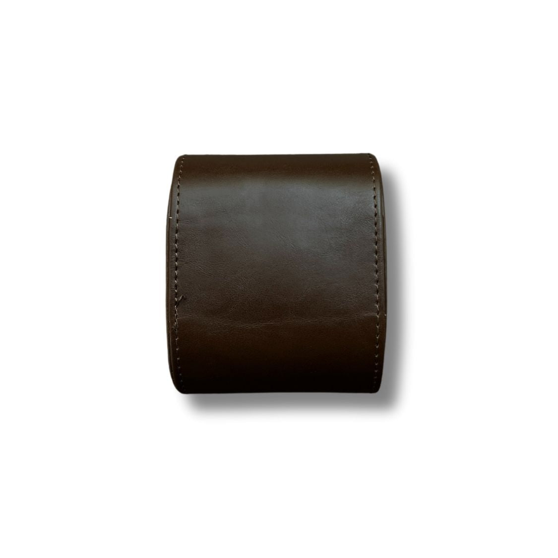Leather Travel Watchroll Brown - Single Watch