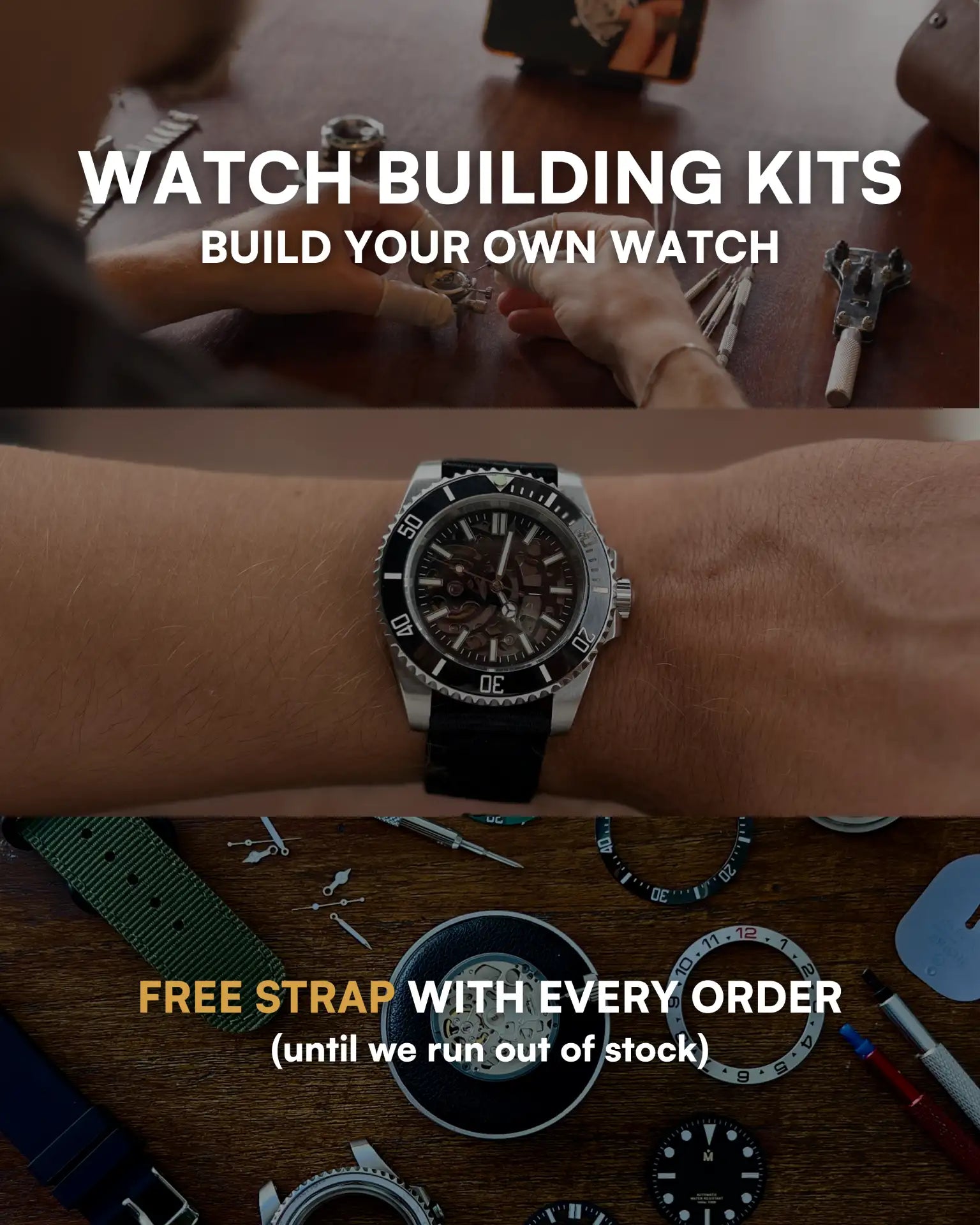 Watch Building Kits – THE MOD