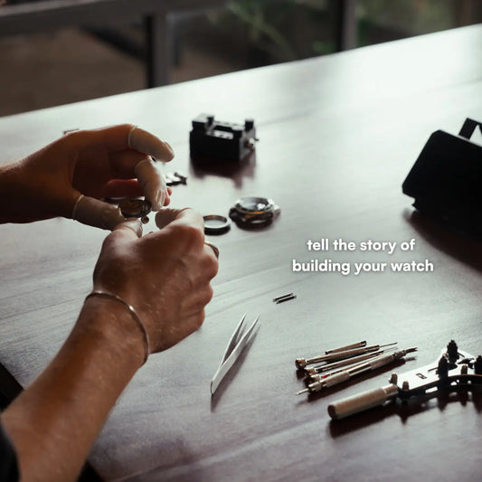 42MM DIVE WATCH BUILDING KIT - CREATE YOUR OWN