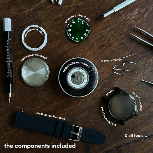 40MM PILOT WATCH BUILDING KIT - EMERALD