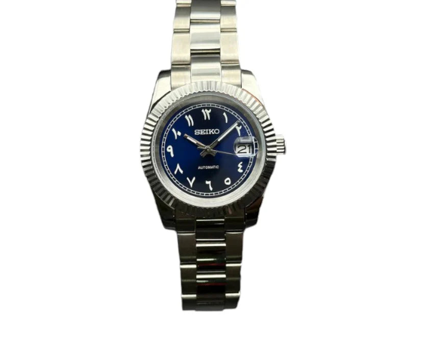 SEIKOJUST NAVY BLUE ARABIC Watch