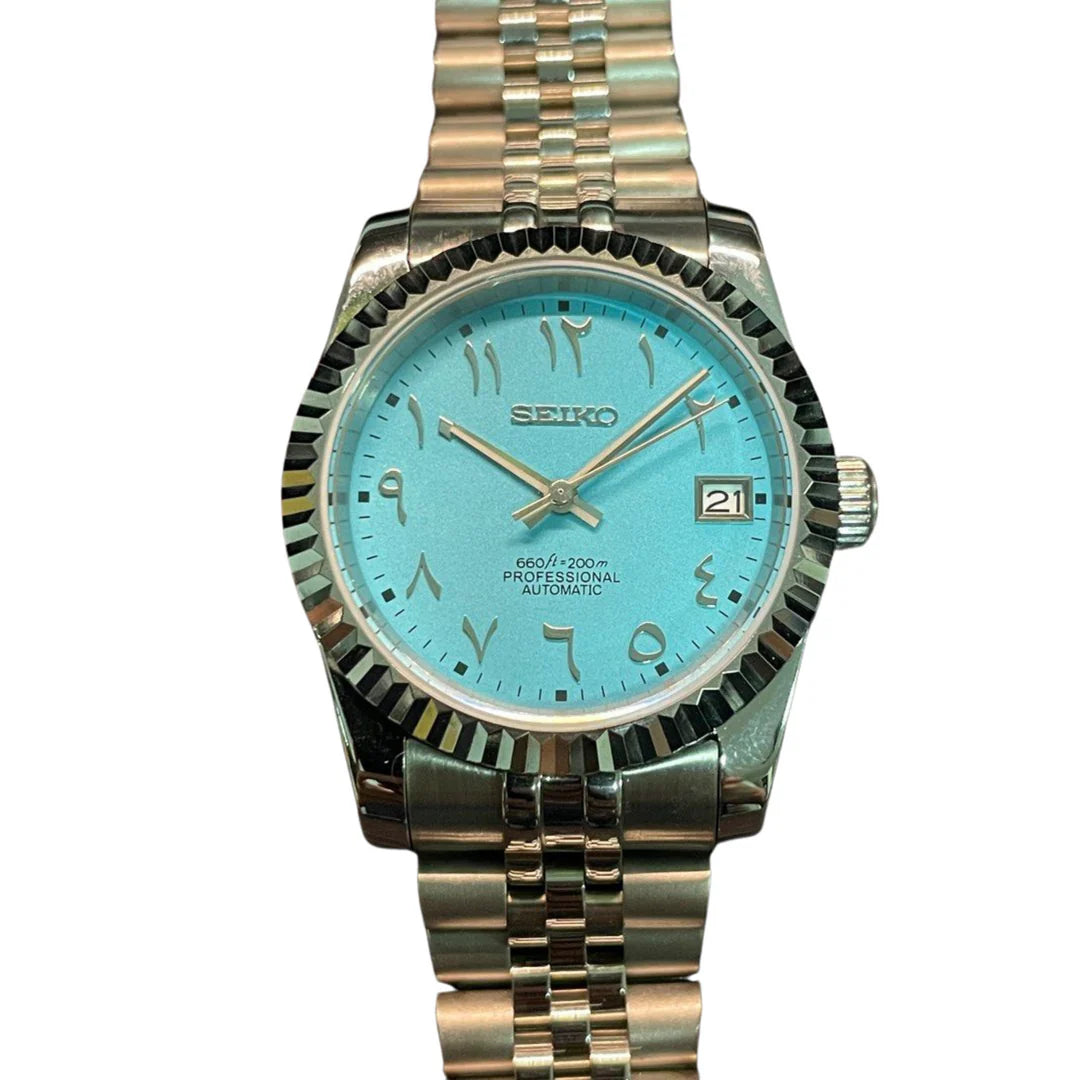 SEIKOJUST TIFFANY BLUE ARABIC Watch