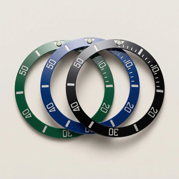 3 ceramic bezels