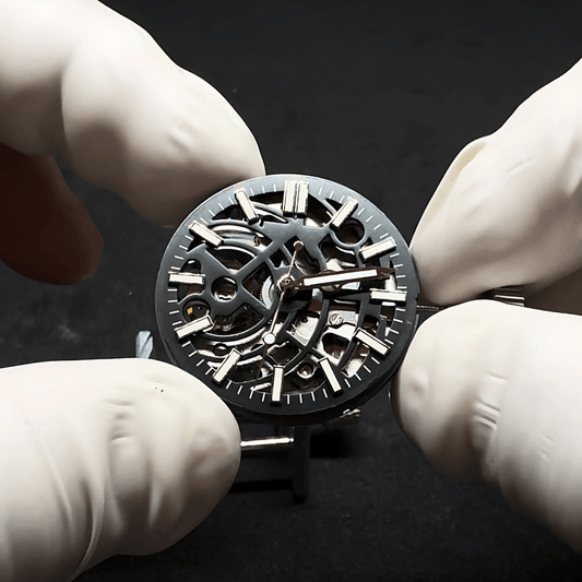 WATCH BUILDING KIT - CLASSIC DRESS WATCH SKELETON - 3 STRAPS INCLUDED - THE MOD